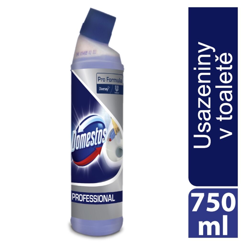 Domestos Pro Formula Toilet Cleaner & Descaler 6x0.75L - Prostředek na čištění a odvápnění toalet